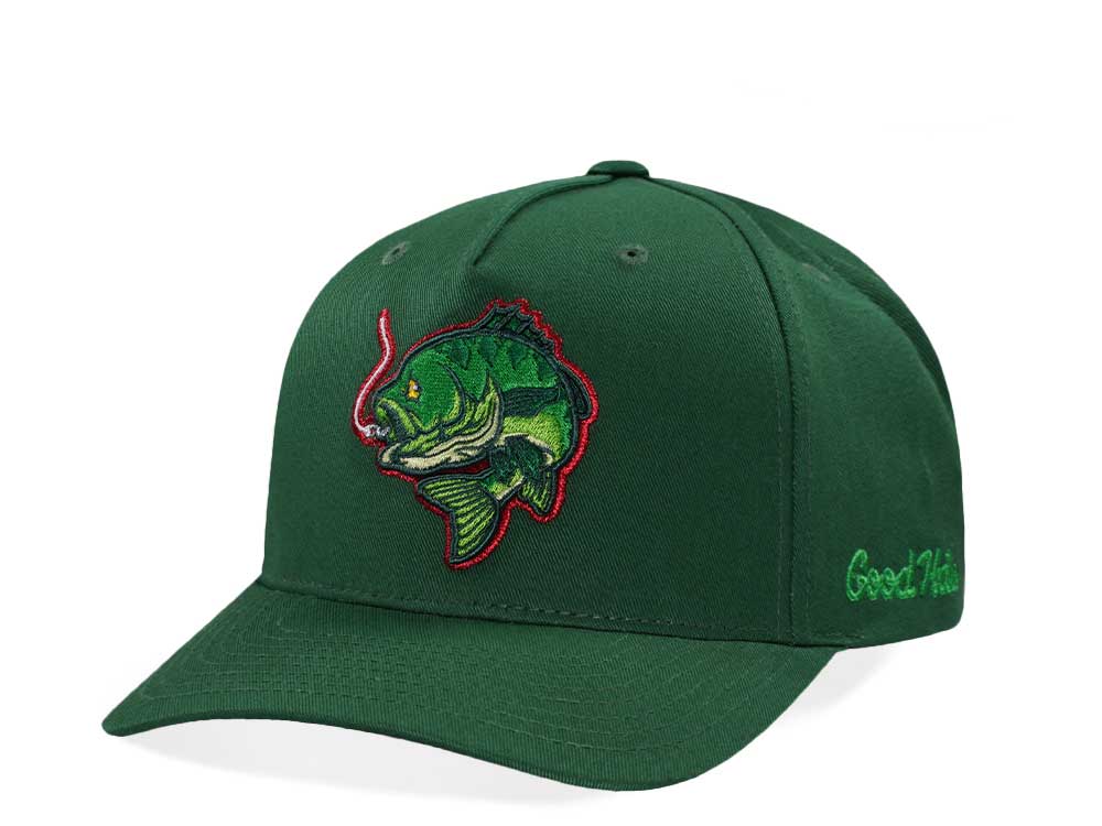 Good Hats Fishing Fishing Green Edition Snapback Cap