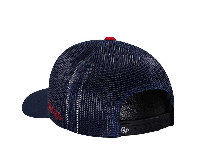 Good Hats Camp Fire Navy Trucker Edition Snapback Cap