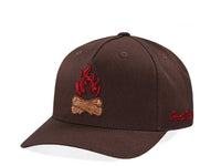 Good Hats Camp Fire Hazel Brown Trucker Edition Snapback Cap